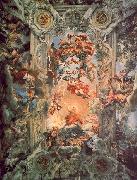 Pietro da Cortona Glorification of the Rule of Urban VIII oil painting reproduction